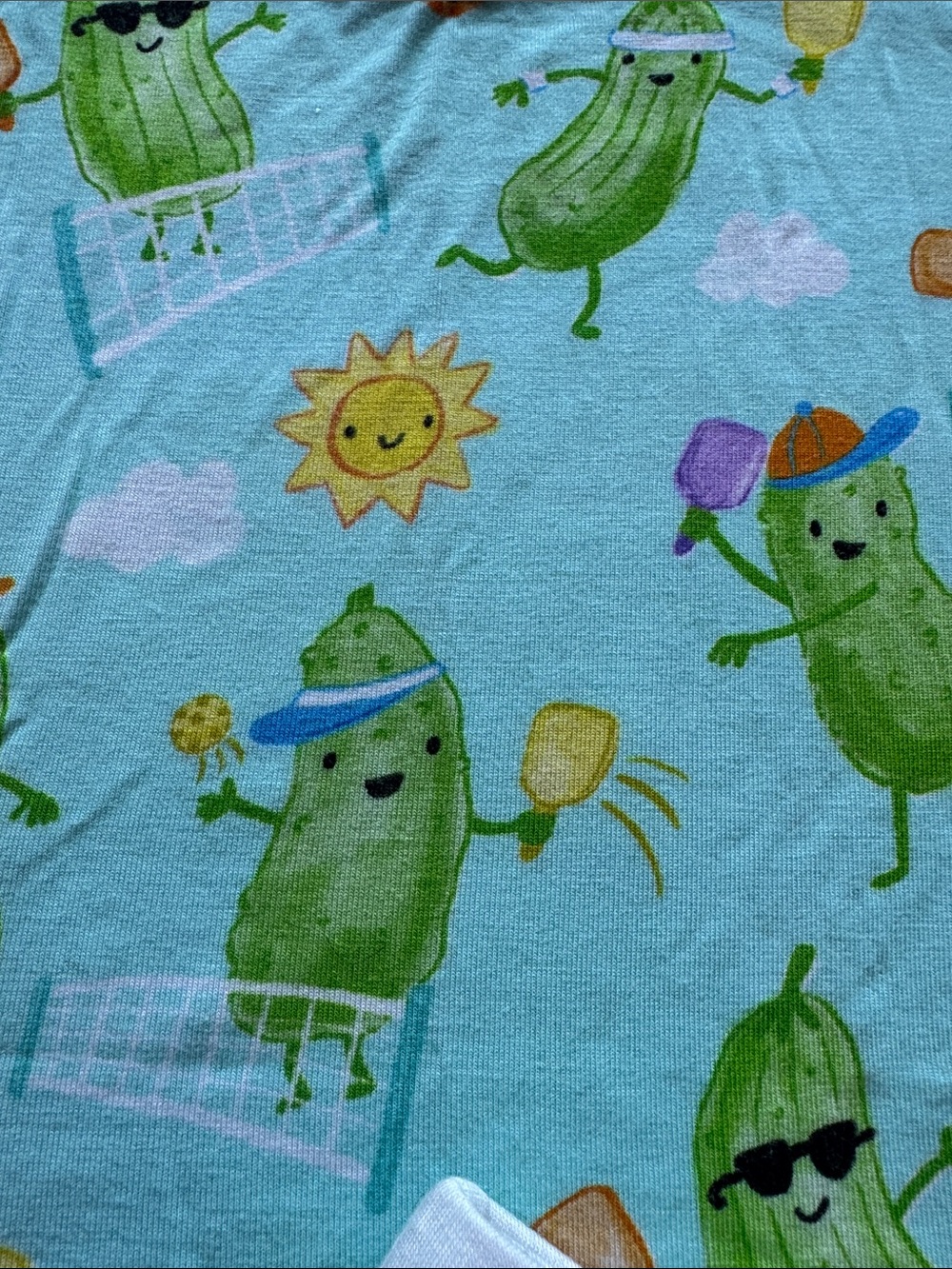Little Sleepies Pickle Ball Two Piece Short Set - Picture 2 of 5